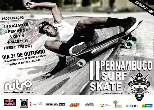 2Pernambuco SurfSkate Cartaz