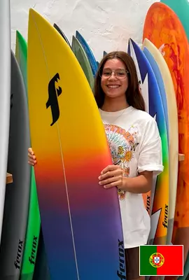 SurfSkater Violeta Coucelo from Portugal