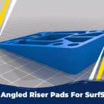 Angled Riser Pads SurfSkate