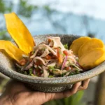 Ceviche Hongo Ostra Covana Kitchen Puro Surf El Salvador