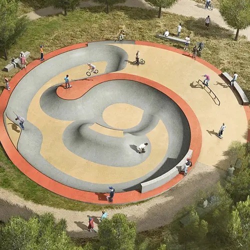 L'Escargot de St Victoret SurfSkate Park France