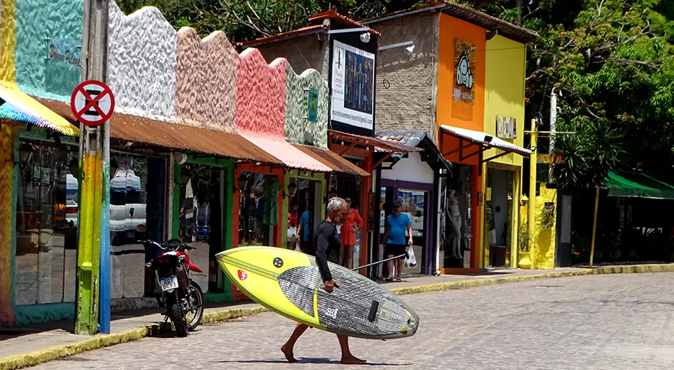 PipaBeach Brazil Surfer